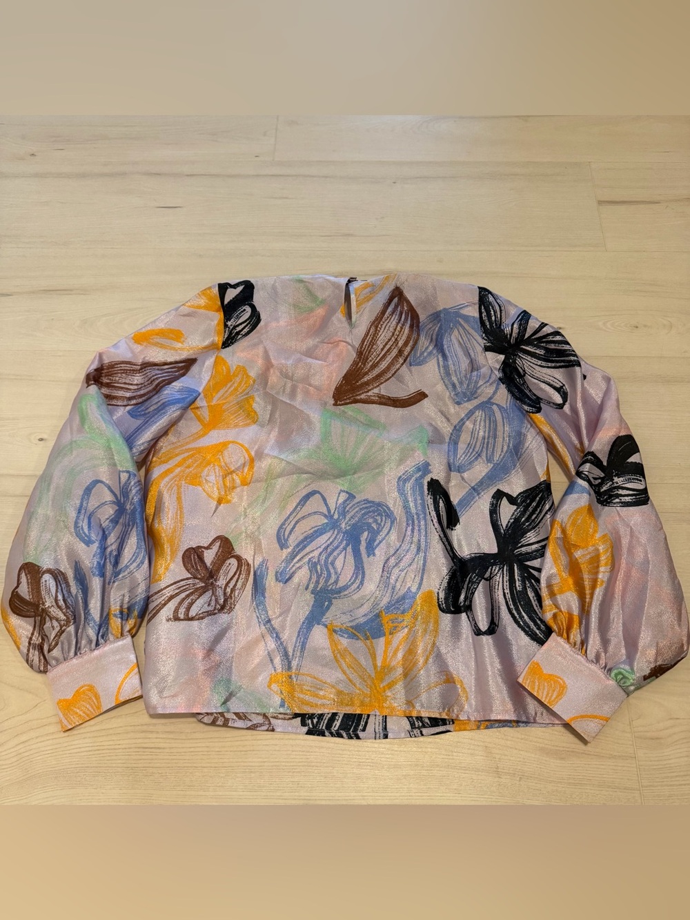 STINE GOYA Multicolor Floral-Print Blouse - Picture 3 of 4